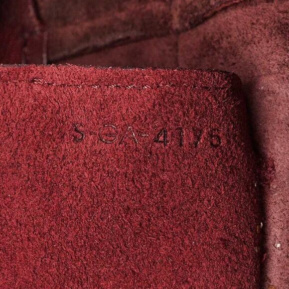 Celine Burgundy Grained Leather Mini Belt Bag - Picture 10 of 11